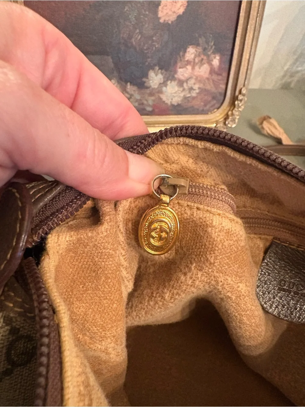 Vintage Gucci GG Sherry line Web Stripe Crossbody